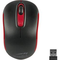 SpeedLink SL-630013-BKRD Mouse Optical Black Red 3 Buttons 1600 Dpi