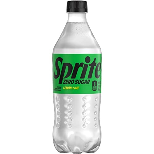 Sprite Zero Sugar Soda Bundled by Louisiana Pantry (20 Oz Bottles 24 Pack)