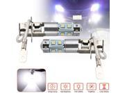 2-pack H3 6000K White CREE 3535 50W High Power LED Fog Light Driving Bulb DRL