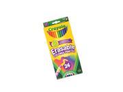 Crayola 24 Ct Erasable Colored Pencil Long