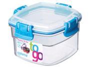 Sistema 21320 Snacks to Go Container Assorted Colors