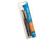 Paper Mate Flair Felt Tip Pens, Medium Point, 12-Count, Black