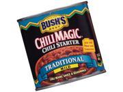 Bushs Best Chili Magic Traditional Chili Starter, 15.5 Oz (12 Cans)