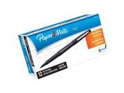 Paper Mate Flair Felt Tip Pens, Medium Point (0.7mm), Black, 12 Count  (Packa...