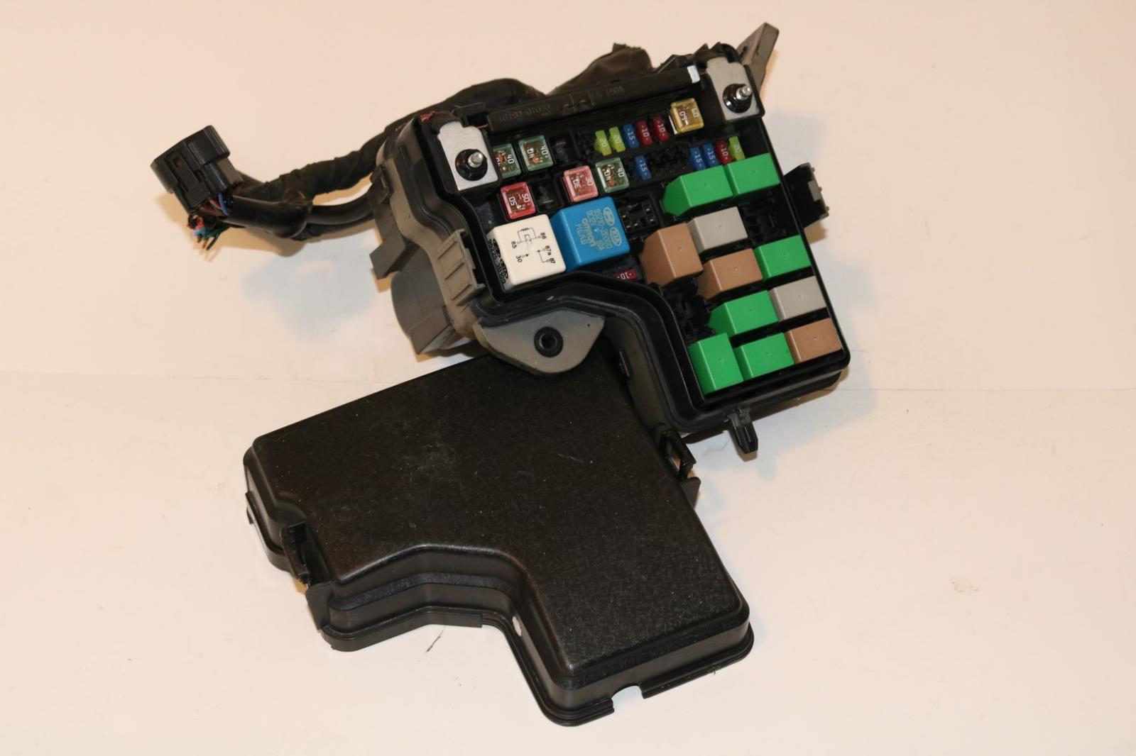 12-13 Hyundai Veloster Relay Fuse Box Block Panel Warranty #4723