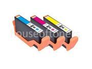 3pk Replacement HP 902XL C/M/Y Ink Cartridges for Officejet Pro 6958 6974 6979