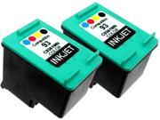 2 for Hp93 Hp 93 C9361wn 9361 Photosmart C4188 7850 Psc 1507 1510 1510v 1510xi