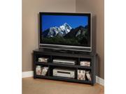 Prepac Vasari Flat Panel Plasma - LCD Corner Console in Black BCV-4722 New