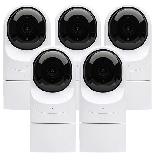 Ubiquiti UVC-G3-FLEX UniFi Video Flex Camera 2.1 Megapixel HD Day & Night (ICR) (5 Pack)