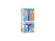 Paper Mate Flair Felt Tip Pens Medium Point 0.7mm Blue 12 Count