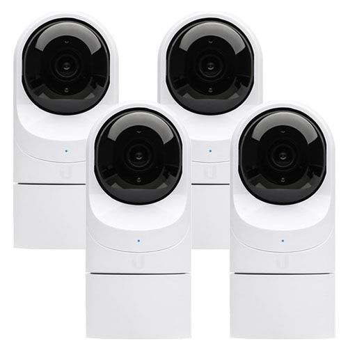 Ubiquiti UniFi? Video G3-FLEX Mobile Compatible Camera W/Hybrid Cloud Technology-UVC-G3-FLEX (4-Pack)