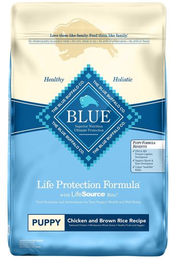 BLUE Life Protection Formula Dry Puppy Food Chicken & Brown Rice Recipe 30 Lb