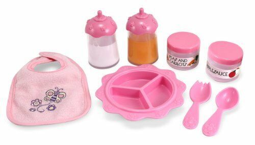 Melissa & Doug Mine to Love Time to Eat Doll Accessories Feeding Set (8 Pcs)