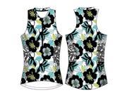 Shebeest Tri Troika Zip Tank - 3323 (Zinnia-White - XS)