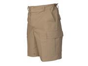 Tru-Spec BDU 100% Cotton Rip-Stop Shorts, Khaki, L 4253005
