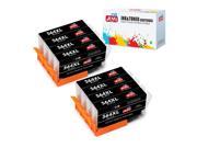 JARBO Ink Cartridges for HP 564 Ink, High Yield 8 Black, Work with HP Officejet 4620, HP Photosmart 7520 5514 6520 5520 D7560 5510 B8550 7525 7510, HP