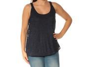 TOMMY HILFIGER $60 Womens New 1507 Navy Lace Scoop Neck Top S B+B