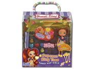 MGA Yummi-Land on the Go Candy Pop Girls Playset Popcorn Ring Toss with Doll
