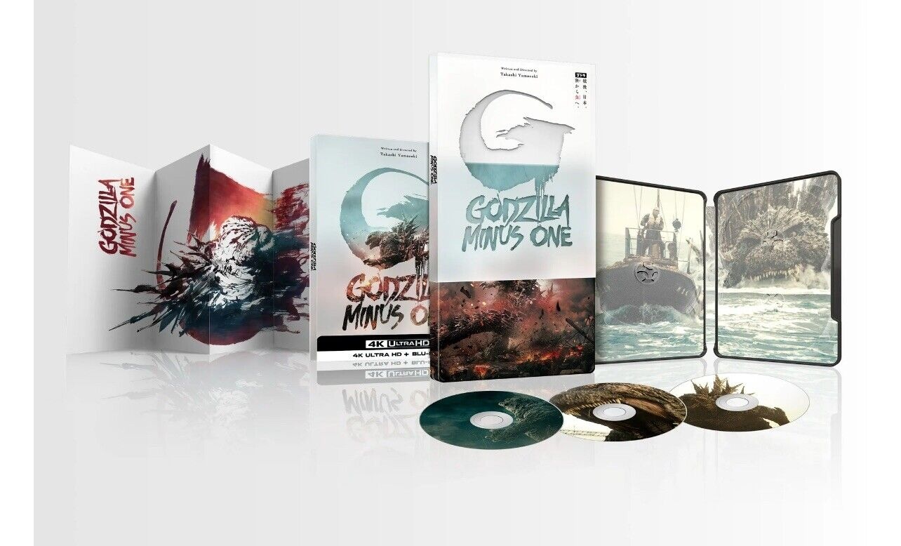 Godzilla Minus One (Steelbook) (4K Ultra HD) (Blu-ray Combo)