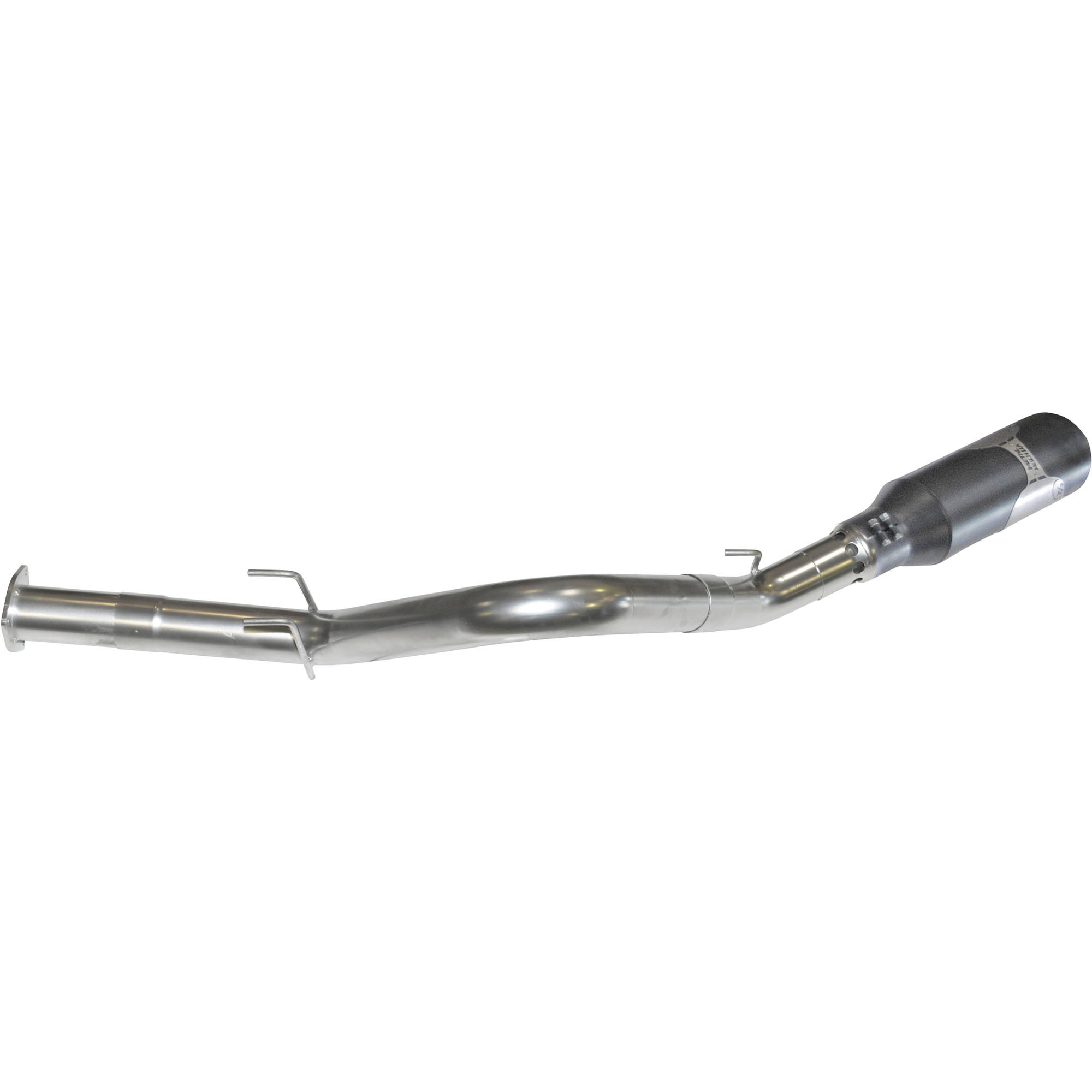 Gibson Exhaust 60-0036 GIB60-0036 METAL MULISHA CAT-BACK SINGLE EXHAUST SYSTEM, STAINLESS