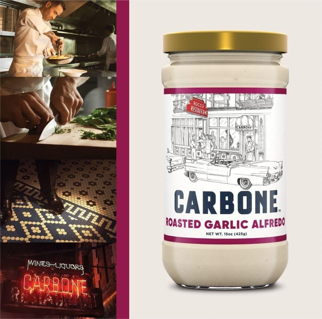 Carbone Roasted Garlic Alfredo Sauce - 15oz thumbnail