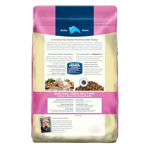 Blue Buffalo Life Protection Formula Adult Small Breed Dry Dog Food, Supports High Energy Needs, Made with Natural Ingredients, Chicken & Brown Rice R thumbnail
