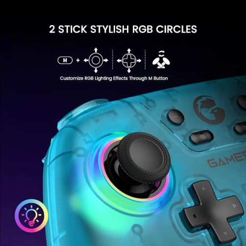 GameSir Nova Wireless Switch Controller Bluetooth Gamepad Hall Effect Joystick for Nintendo Switch iPhone Android Phone PC thumbnail