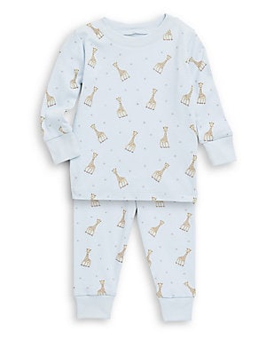 Baby Boy's & Little Boy's Sophie La Girafe Printed Cotton Pajama Set