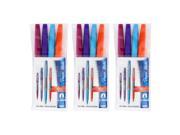 Paper Mate Flair Porous Point Felt Tip Pen, Ultra Fine Point, Assorted Colors, Pack of 12
