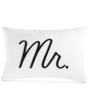Charter Club Damask Designs Word 12" X 18" Decorative Pillow, Created for Macy's Bedding