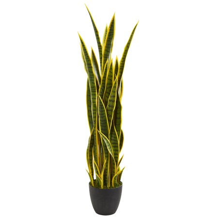 4' Sansevieria Artificial Plant by Nearly Natural