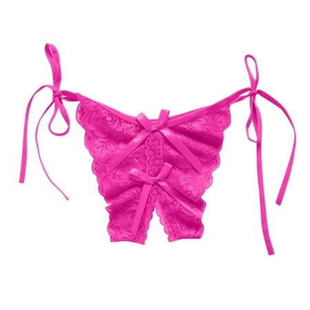 Kcodviy Women Low Waist Large Size Lace Banding Underwear Barely There Bras for Women 4742 Cat Underwear Ladies Cotton Underwear Panties Womens Blouse