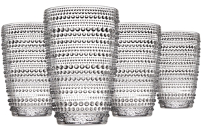 Godinger Mars Modern Vintage Highball Glasses, Set of Four
