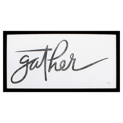 Propac Images(R) Gather Industrial Script Art Wall Decor