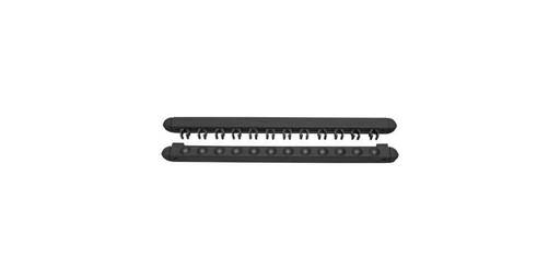 Roman Style 2 Pc Wall Cue Rack in Black [ID 4964]
