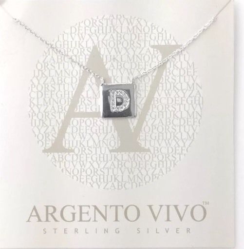 Argento Vivo Silver Plated Sterling Silver 