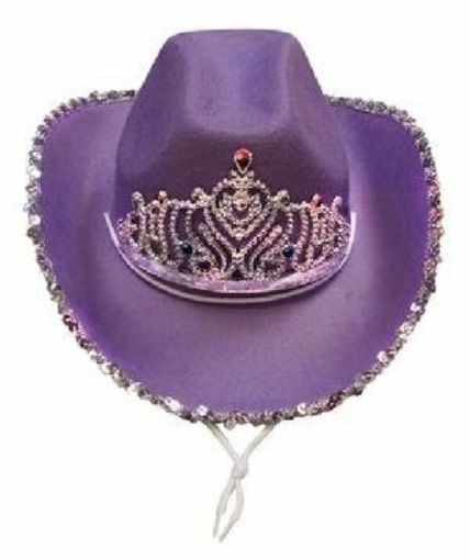 Cowgirl Hat Purple