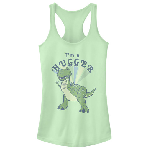 Fifth Sun Women's Tank Tops MINT - Toy Story 4 Mint 'Hugger' Round-Hem Racerback Tank - Women & Juniors