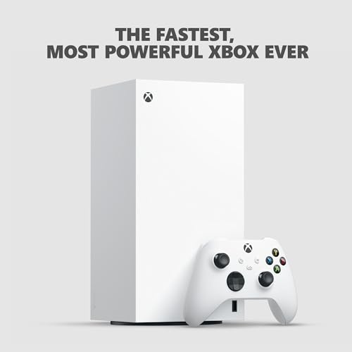 Xbox Series X 1TB All-Digital Console (Disc-Free Gaming) with Xbox Wireless Controller- 4K Gaming - 120FPS - Xbox Series X thumbnail