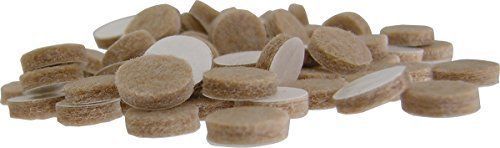 Shepherd Hardware 9021 3/8-Inch Adhesive Felt Furniture Pads, 75-Count, New, Fre
