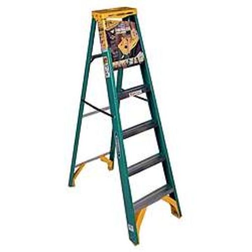 Werner STP LDR FIBR 6ft 225No. 3720-5796 Step Stools & Step Ladders NEW
