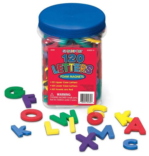 Foam Magnets - Letters, New, Free Shipping