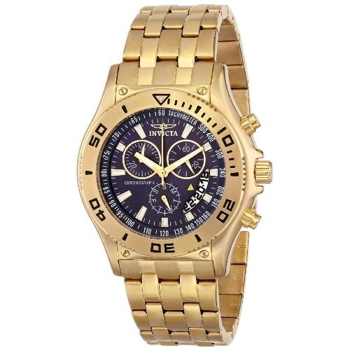 Invicta Mens Swiss Chronograph Tachymeter Watch 6858