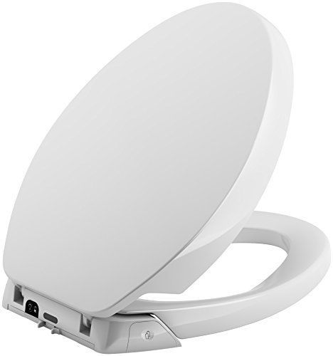 KOHLER K-5588-0 Purefresh Quiet-Close with Grip-Tight Bumpers Elongated Toilet S