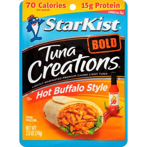 StarKist Tuna Creations Bold, Hot Buffalo Style, 2.6 Ounce (Pack of 12)