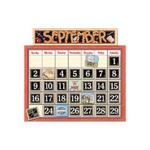 Teacher Created Resources Classroom Calendar Bulletin Board from Mary Engelbreit