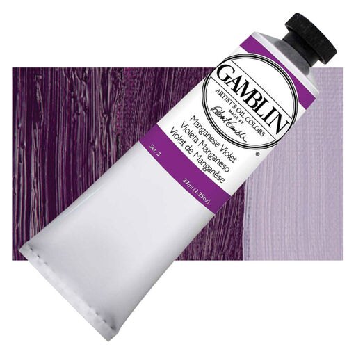 Gamblin - Artist Oil Color - 37Ml Tube - Manganese Violet 5954 Series 3 NEW
