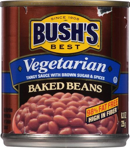 Bushs Best Vegetarian Baked Beans, 8.31 Oz 12 Cans