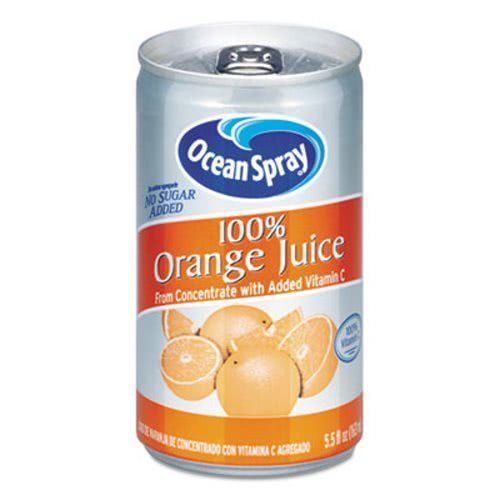 Ocean Spray 100% Juice, Orange, 5.5 Oz Can (OCS20453)