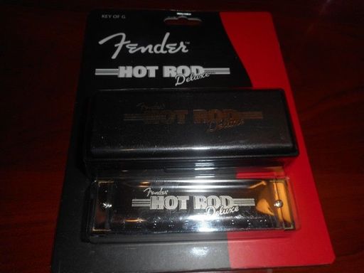 NEW - Genuine Fender Hot Rod Deluxe Harmonica, Key of G, 099-0708-002